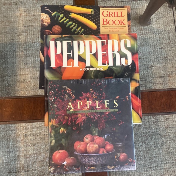 Apples, Peppers, & Grill Cookbooks Three Book Bundle Healthy Eating - Picture 2 of 11